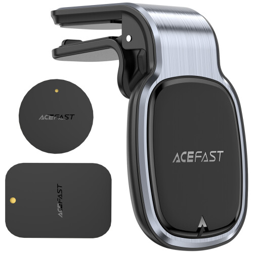 Acefast Magnetischer Autotelefonhalter für Lüftungsschlitze - Grau