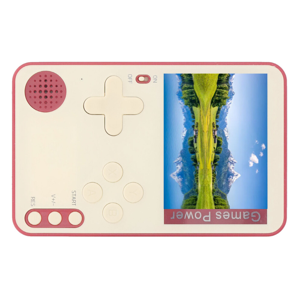 Portable Handheld Game Console 2.4" 300Mah, 64X101mm Red 6951346430539