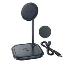 Carregador Sem Fio Qi - ACEFAST - E6 - 15 W - MagSafe - Proteção Contra Sobreaquecimento