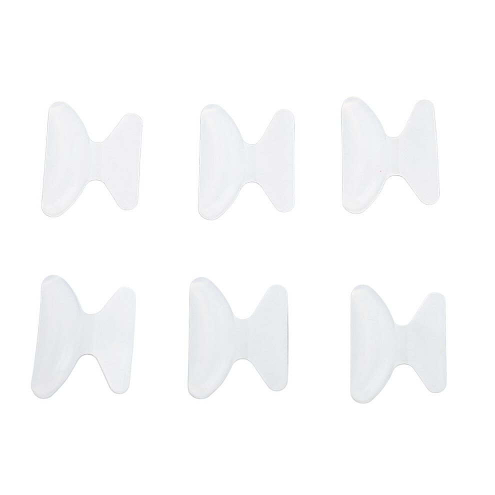 50 Pairs 2.8mm Silicone Anti-Slip Eyeglasses Nose Pads Replacement