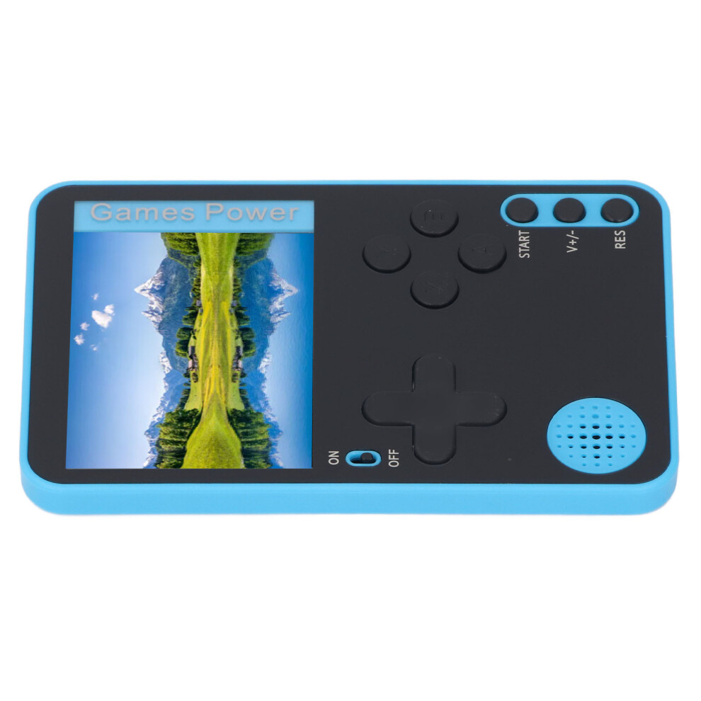 Portable Retro Handheld Game Console 2.4" 300Mah Battery Blue 4661346430560