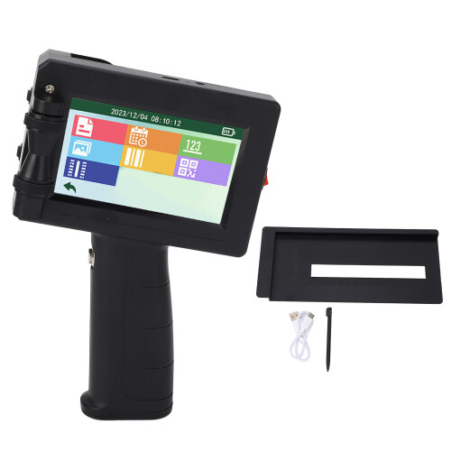 Versatile 12.7mm Handheld Inkjet Printer for Industrial Packaging 1