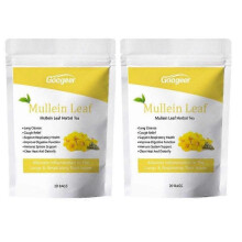 (40pcs 2bags)Mullein Leaf Tea Bags Herbal Lung Cleansing Breathing Cough Relieve Tea - NL