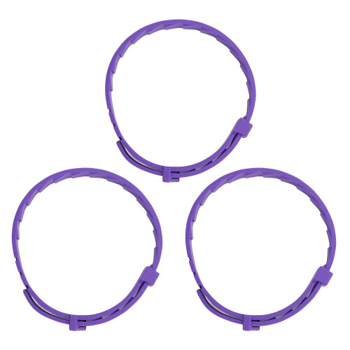 3 Pcs Adjustable Waterproof Calming Collars for Cats, 15in Soft TPR