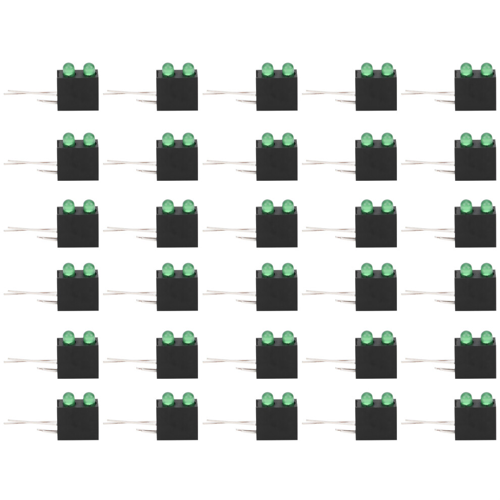100Pcs 3mm Light Holder Dual Hole LED Diode Lamp