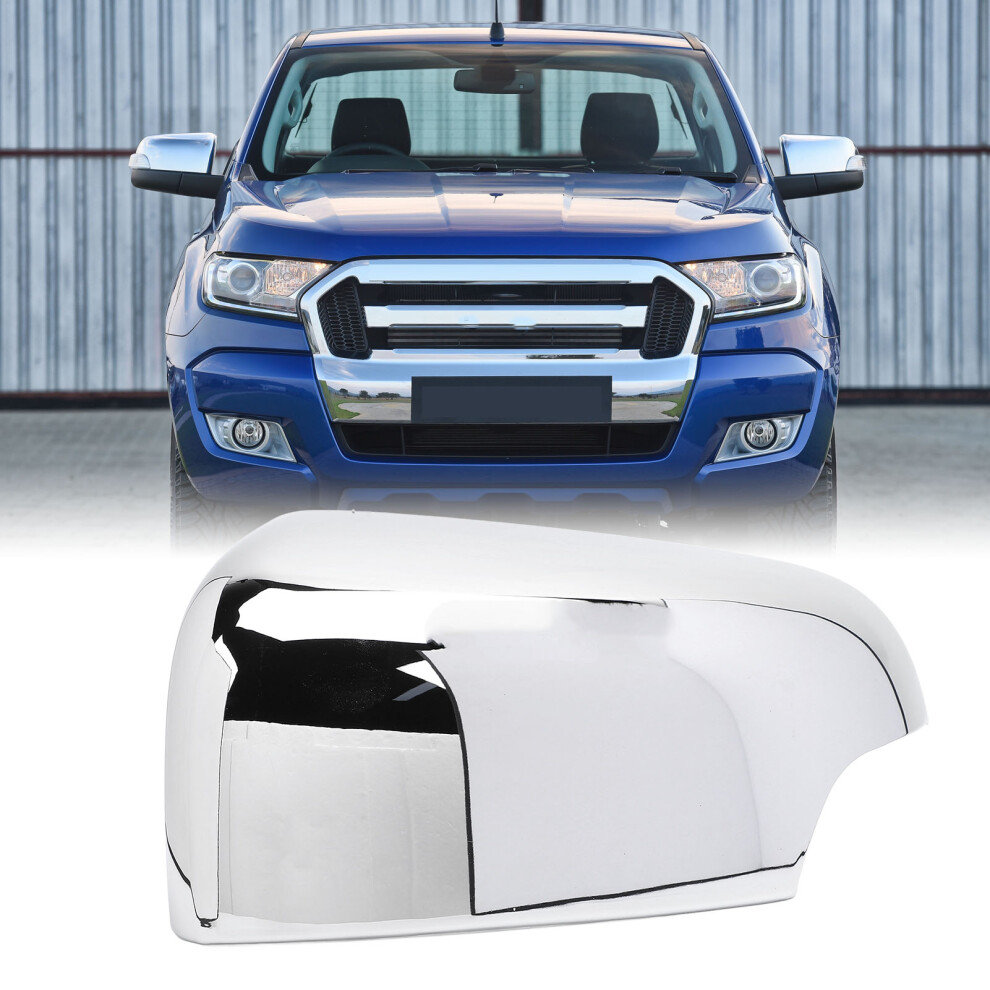 Chrome Rearview Mirror Cover For Ranger 2012-2022 Left Side 8471346432350