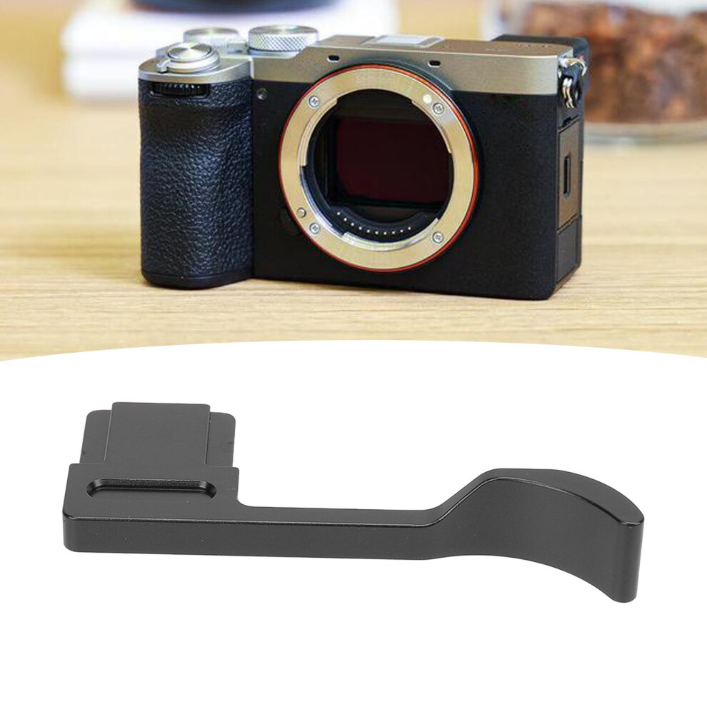Thumbs Up Grip Hot Shoe Cover For A7cr Ii Aluminum Alloy Black 9361346432674