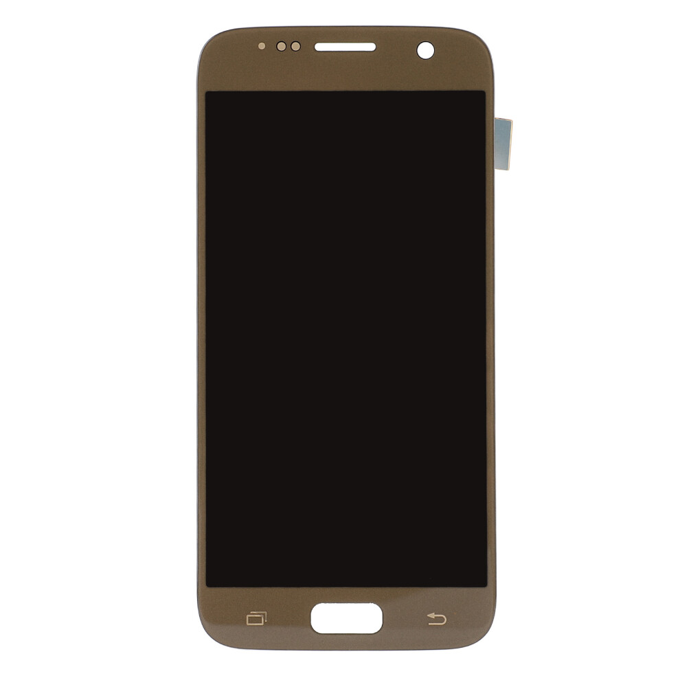 Tft Phone Screen Assembly With Frame For S7, Touch Repair Kit Gold 5071346433796