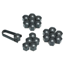20pcs Universal 19mm Wheel Nut Covers Lug Nut Caps