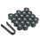 20pcs Universal 19mm Wheel Nut Covers Lug Nut Caps 6