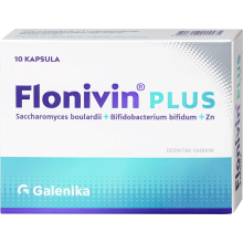 2X Galenika Flonivin PLUS Capsules, 13.2 g Probiotic