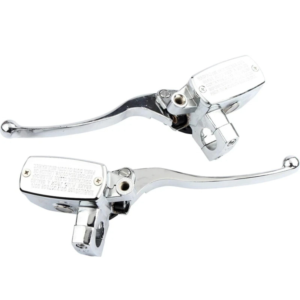Motorcycle Hydraulic Brake Master Cylinder Pump 25Mm Levers For Honda Shadow Steed 400 600 Vt750 Compatible 9084446740813
