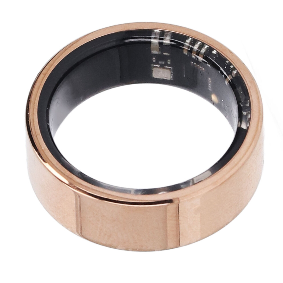 Smart Ring Health Tracker Stainless Steel IP68 Water Resistant Unisex 18.1mm-image-OPC-PKBRNMM-NEW