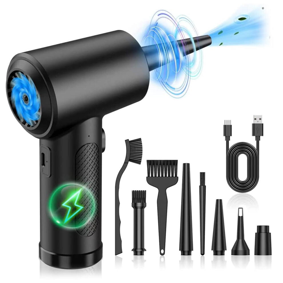 Tablet Duster 100000Rpm Keyboard Cleaner - Reusable Air Blower For Tablets And Keyboards - Compatible With All Models 9084446740868