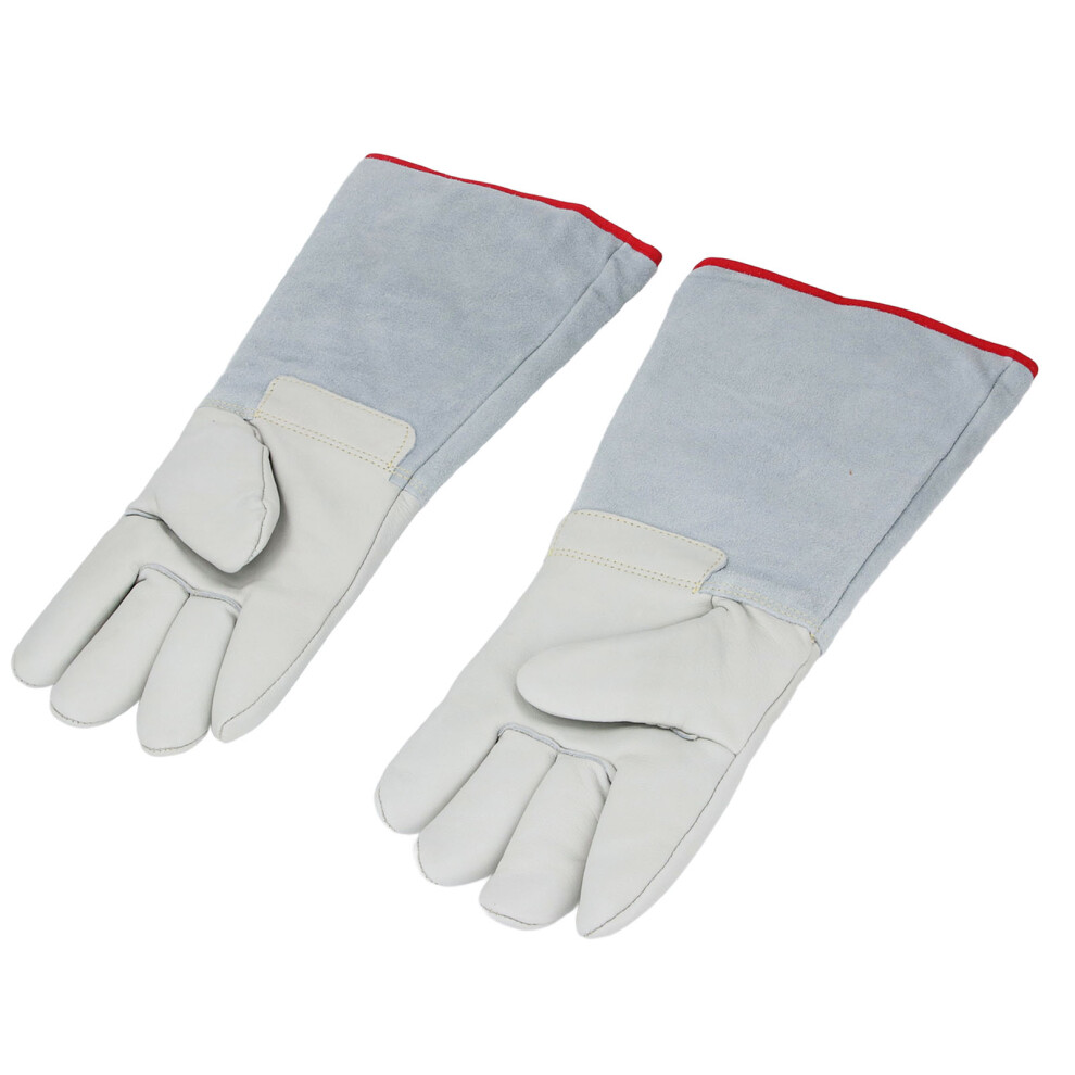 40Cm Antifreeze Leather Gloves For Liquid Nitrogen & Dry Ice Handling 4621346436078
