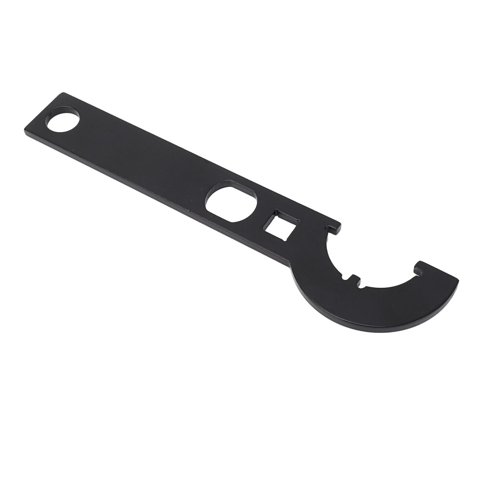 Black 45 Steel Spanner Wrench 45Mm Portable Shock Hook Tool 9491346436287