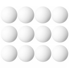 12 Pcs Table Tennis Balls, 40mm Durable Ping Pong Balls for Cats, Dogs, Adults, Family Sports and Games