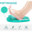 Foot Scrubber Shower Brush, Exfoliating Massage Mat with Suction Cup 7