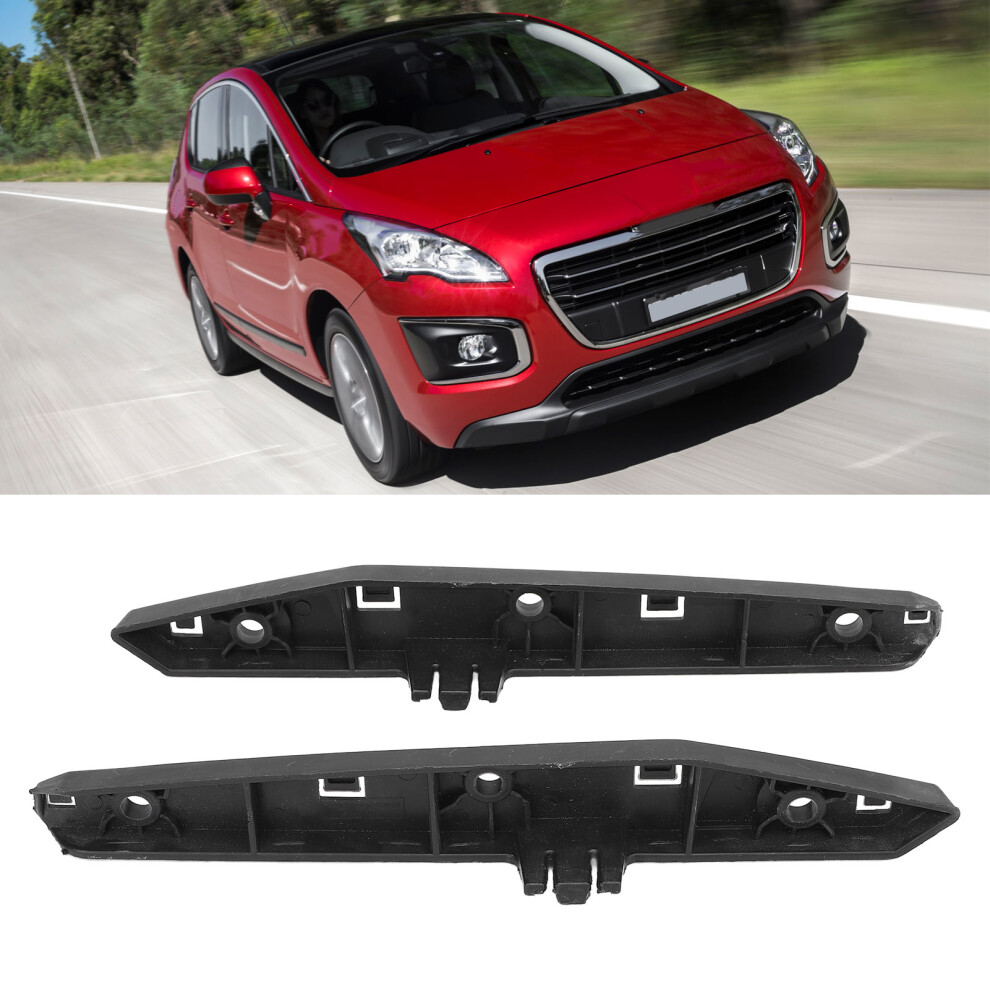 Front Bumper Bracket Kit For 3008 2012-2016 Facelift Left & Right 4221346438920