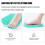 Foot Scrubber Shower Brush, Exfoliating Massage Mat with Suction Cup 21