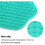 Foot Scrubber Shower Brush, Exfoliating Massage Mat with Suction Cup 20