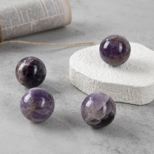 Myga Healing Crystal Sphere - Amethyst 2