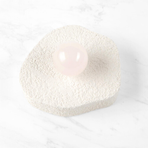 Myga Healing Crystal Sphere - Rose Quartz 1