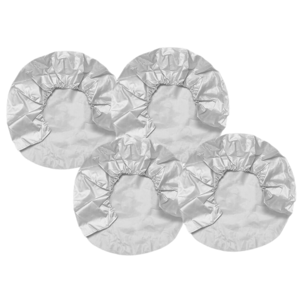 4Pcs Rv Tire Wheel Protectors For Trucks And Trailers - Waterproof, Uv Resistant, Easy Installation Against Dog Urine And Dirt 6447073439667