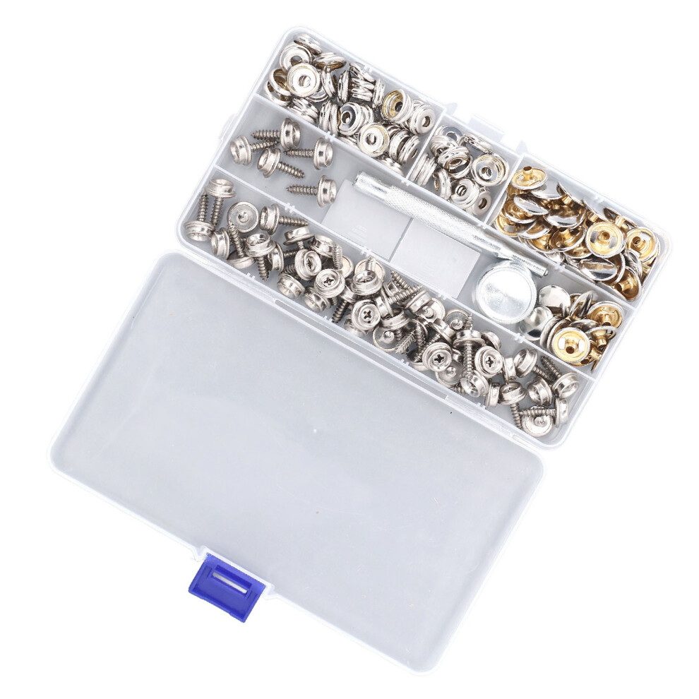 150Pcs Stainless Steel Canvas Snap Kit For Tents, Awnings & More 4951346440899
