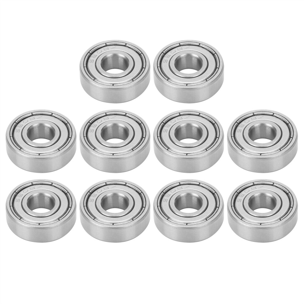 10PCS S608Z 8x22x7mm Stainless Steel Ball Bearings