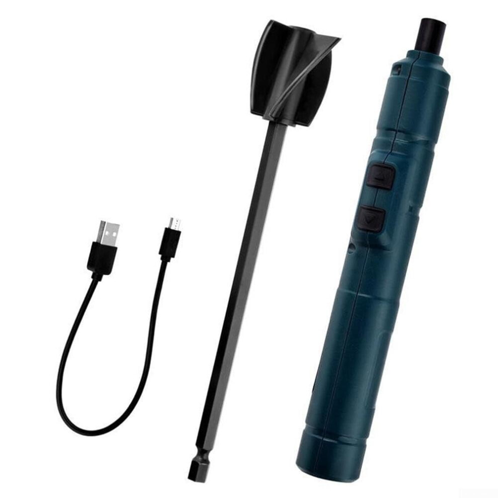 Plastic Glue Mixer Kit With Automatic Stirring Unit, Usb Charging For Epoxy Resin, Paint, Sculpture, And Pigment Blending 6447073439872