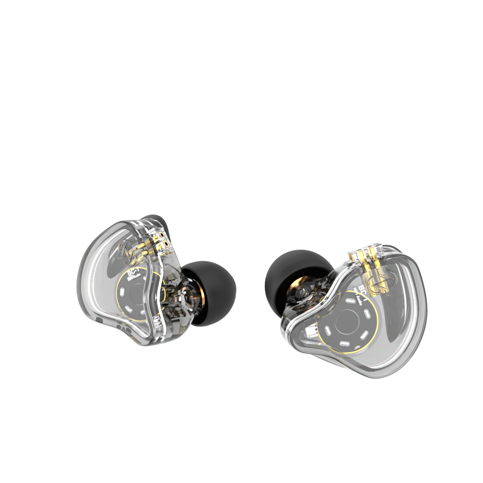 Ccz Melody In-Ear Monitors 10Mm Dynamic Coil - Noise Canceling, Wired Headphones In & Black/Green 4281346443805