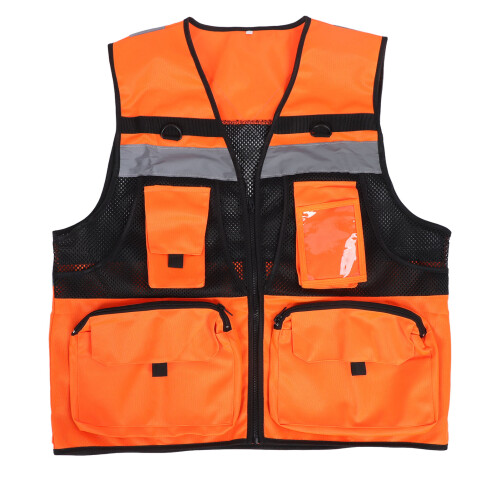 Reflective Safety Vest Breathable Mesh High