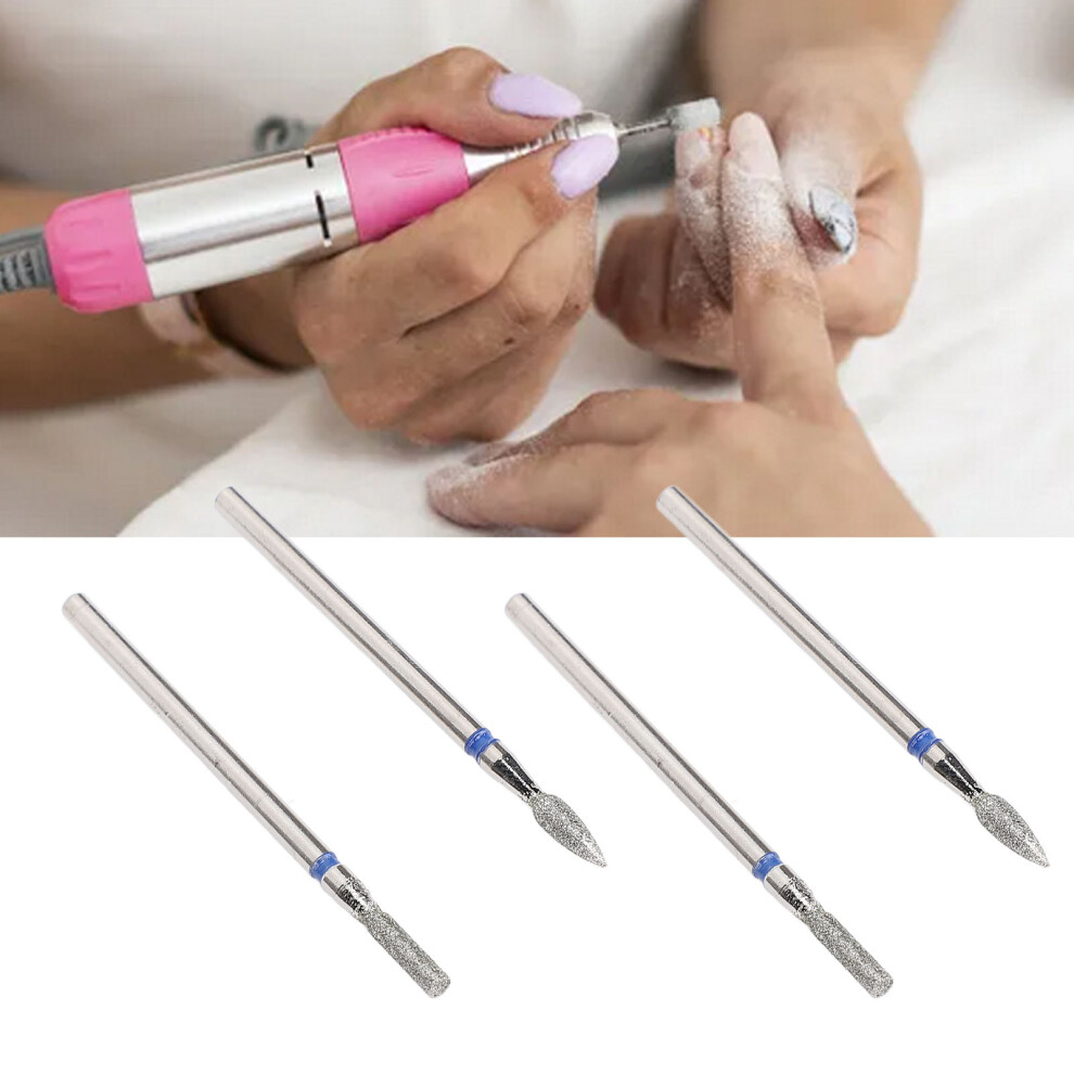 20PCS Stainless Steel Nail Drill Bits for Electric Grinder Professional Grinding Head