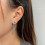 Women's Punk Halloween Earrings, Skull Pendant 4