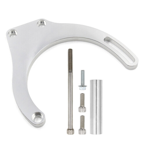 BBC Alternator Bracket Adjustable LWP Low Mount 2