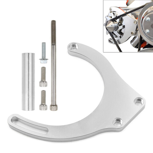 BBC Alternator Bracket Adjustable LWP Low Mount