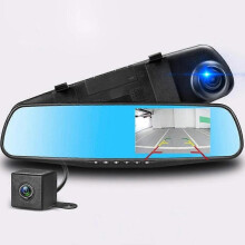 Dash Cam Mirror Dash Camera Front and Rear 1080P Full HD Video Car Driving