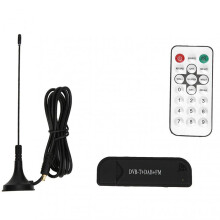 RTL2832U USB DVB-T Digital TV Tuner Stick Receiver FM SDR Radio Signal Decoder for PC and Laptop