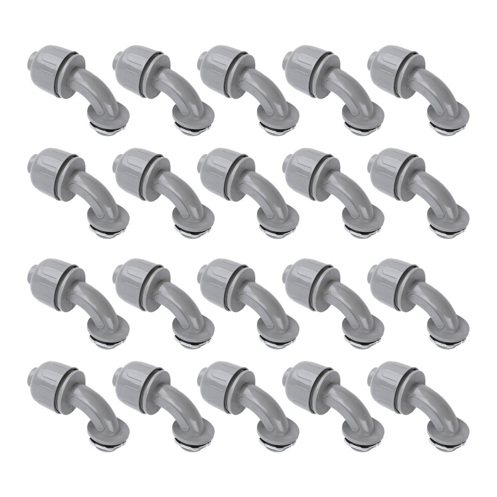 20Pcs 3/4 Inch Npt Liquid Tight Pvc Conduit Fittings 90 Degree 9451346451567