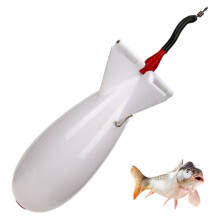 Carp Bait Holder Portable Fishing Spod Bomb Feeder Launcher for Precise Casting and Extra Wide Bait Distribution