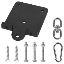 Heavy Duty Ceiling Mount Boxing Bag Hanger - Steel Beam Hook with 360 Rotating Capability for Home Gym Training