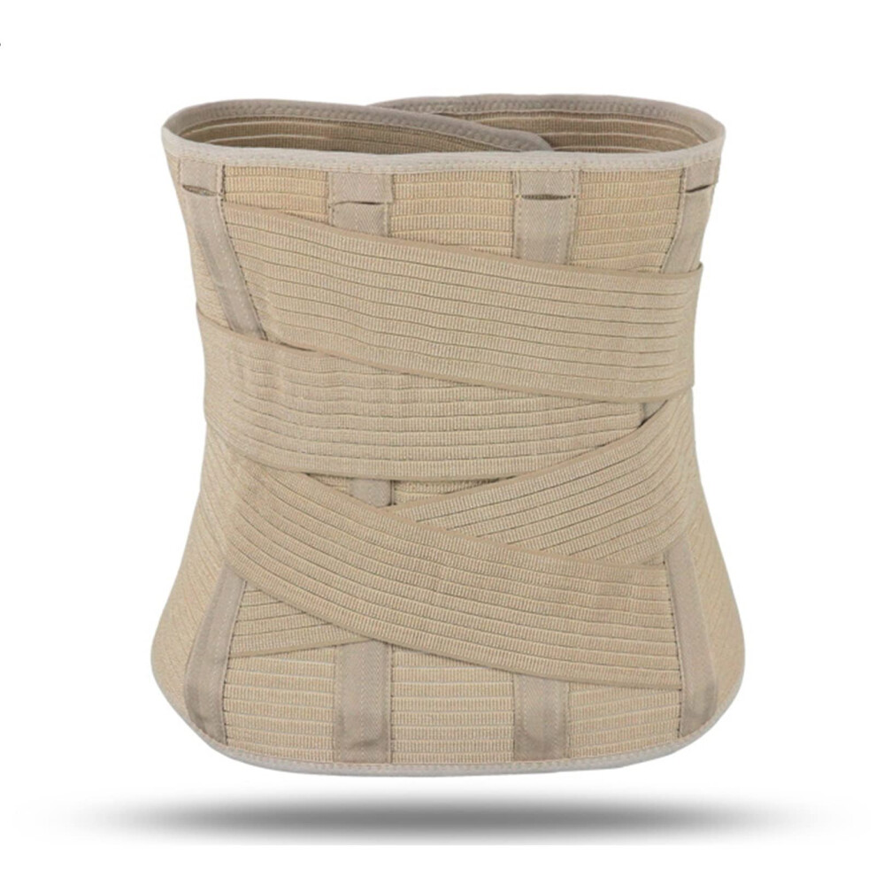 Full Coverage Lumbar Support Belt Lower Back Brace for Seniors Men Women Post Surgery Compression Girdle for Sciatica Scoliosis
