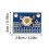 Trackball Hall Effect Sensor 360 Degree Module for Microcontroller Integration, Multifunctional with Hall Effect Technology 2