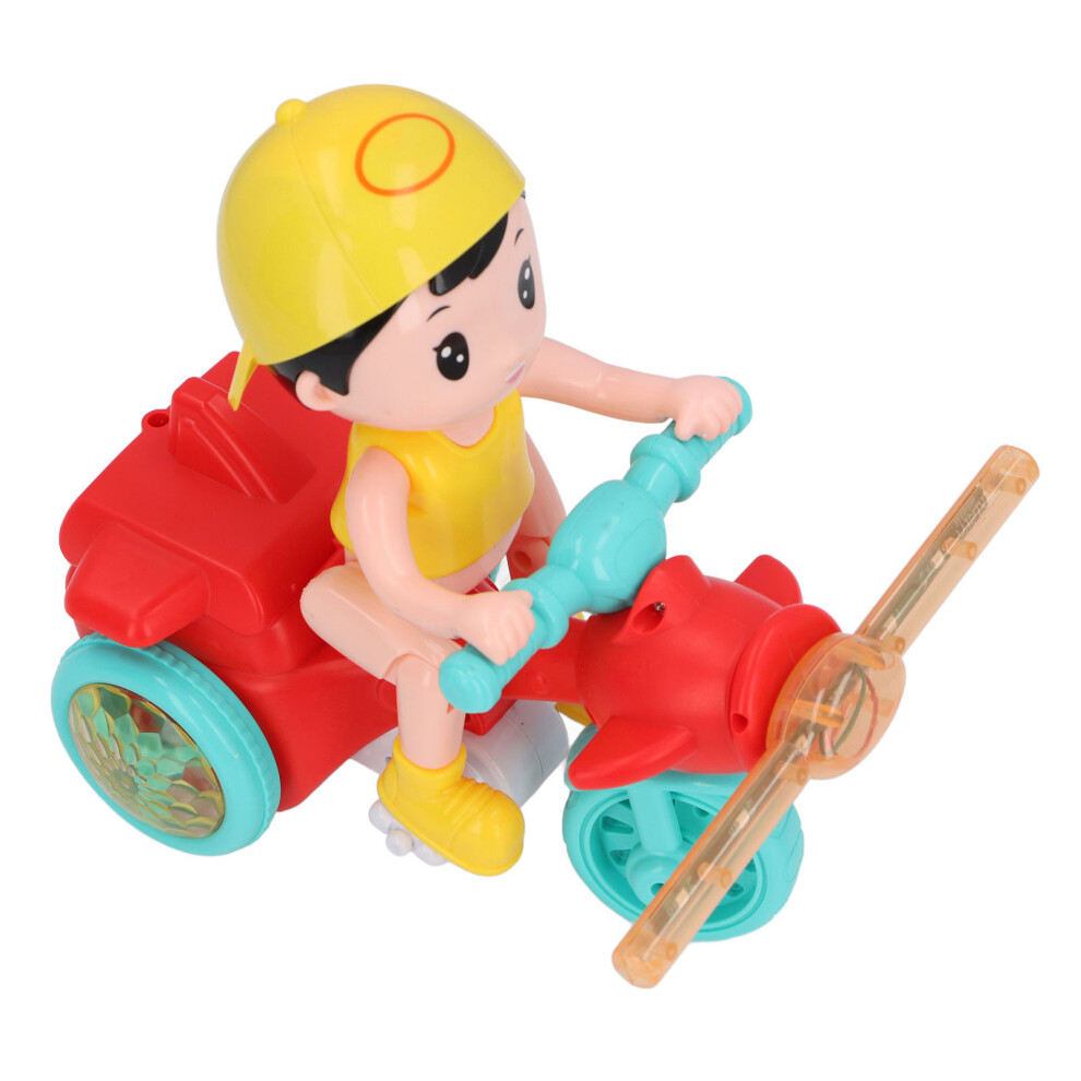 Electric Tricycle Toy for Baby Toddlers, 3AAA Battery, Red-image-OPC-PKBRVWG-NEW
