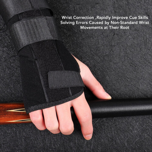 Pool Snooker Grip Trainer with Wrist Strap – Billiard Shot Practice Hand Tool 2