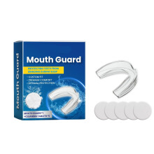 Night Teeth Protection Kit, Anti-Grinding Mouthguard, Comfortable Silicone Design, 3-Piece Set for Oral Care