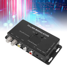 TV Link Modulator AV to RF Convertor UHF 471.25-885.25MHz