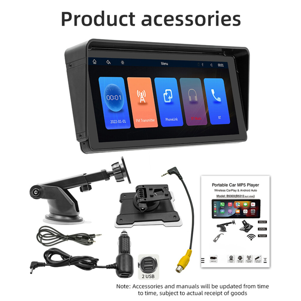 9.3 Inch Touchscreen Car Stereo Bt Mp5 Player 8320539870168