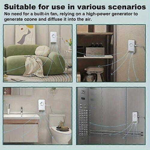 Refrigerator Deodorizer, Air Purifier - Run for 5-7 Days To Achieve Deodorization And Purification Effect 2